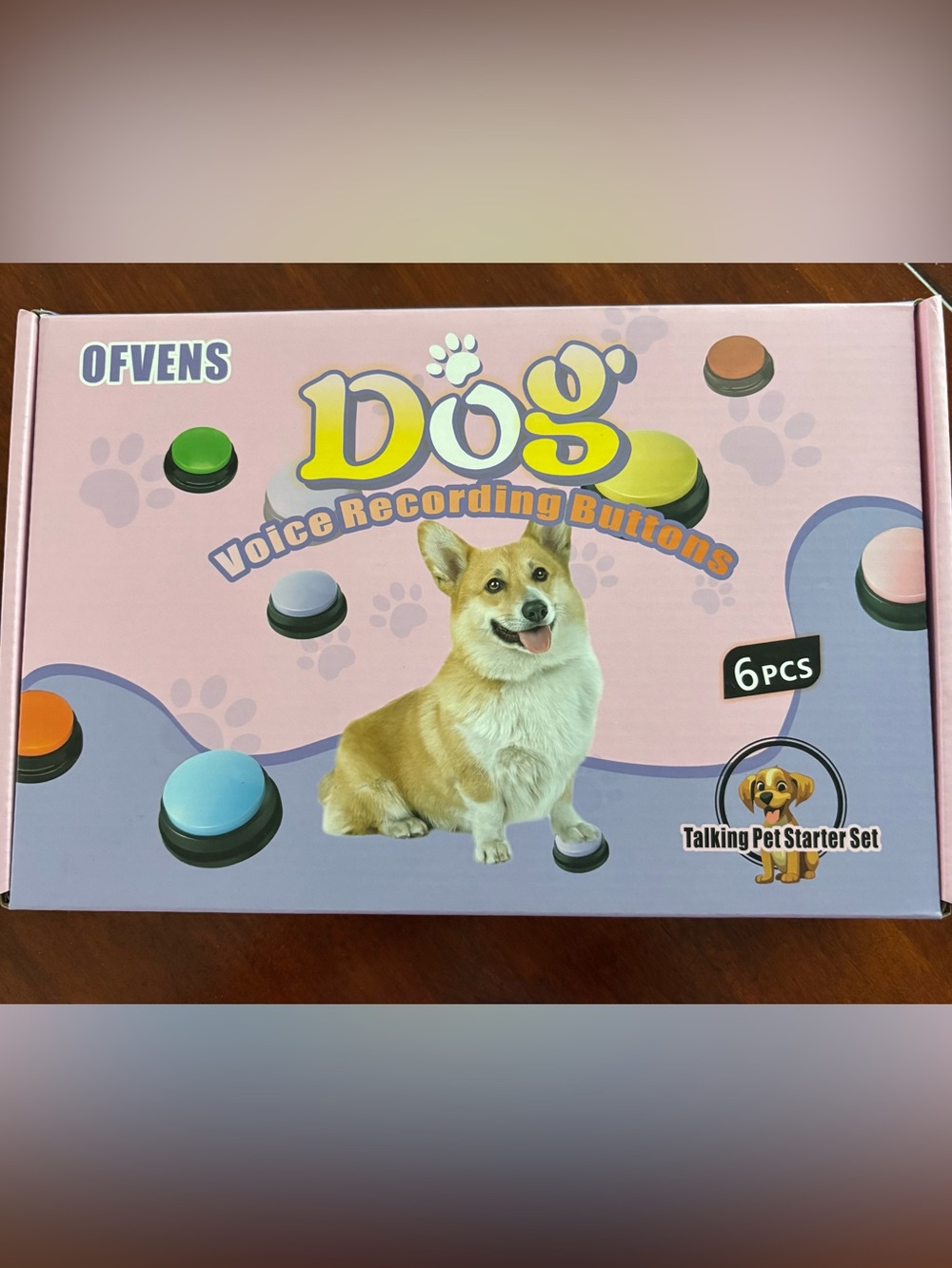 Dog Voice Recording Buttons